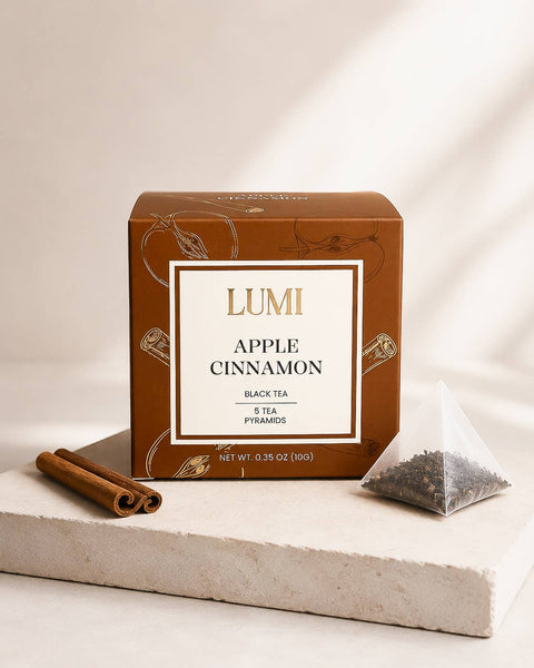 Fall Apple Cinnamon Black Tea - 5 Premium Tea Bags
