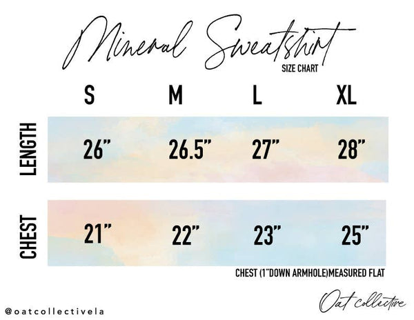 COFFEE CLUB Mineral Graphic Sweatshirt