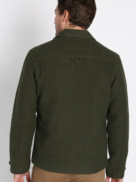 JACHS NY Mott Wool Blend Coat - GREEN