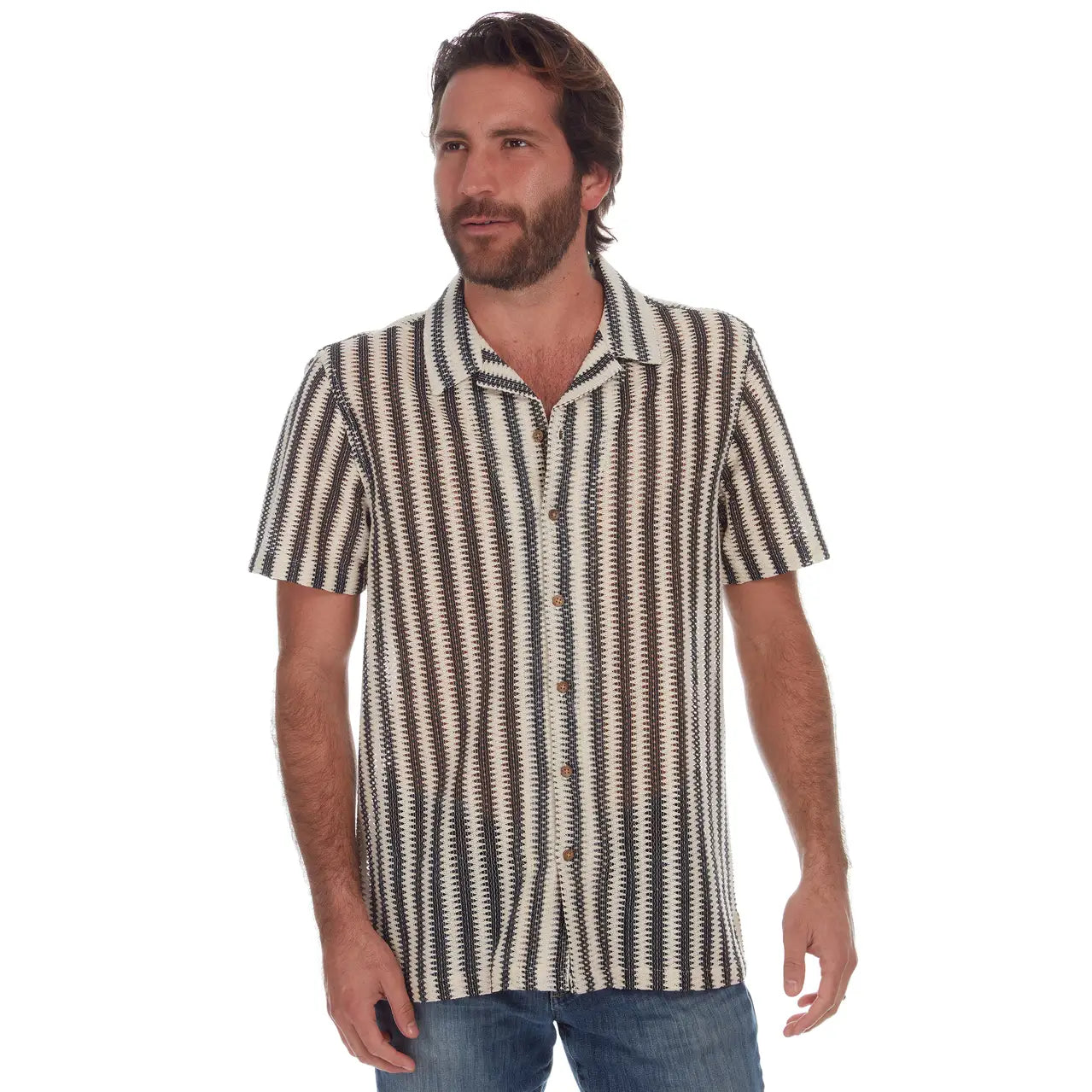 PX Rodney Textured Resort Knit Shirt