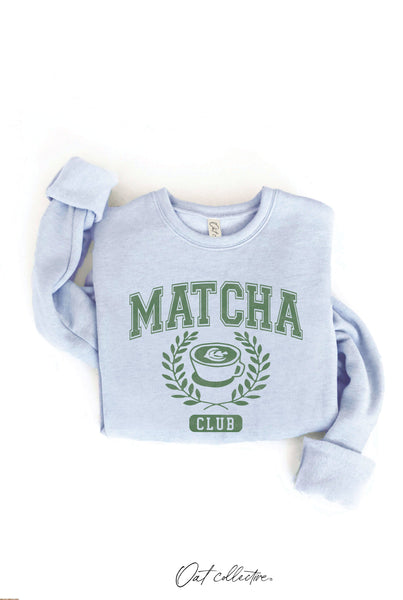 MATCHA CLUB Graphic Sweatshirt