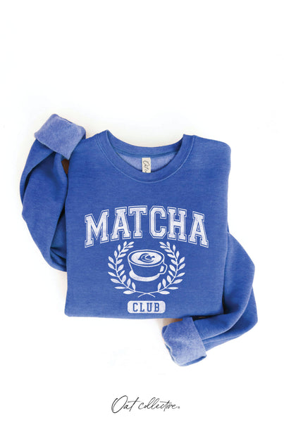 MATCHA CLUB Graphic Sweatshirt