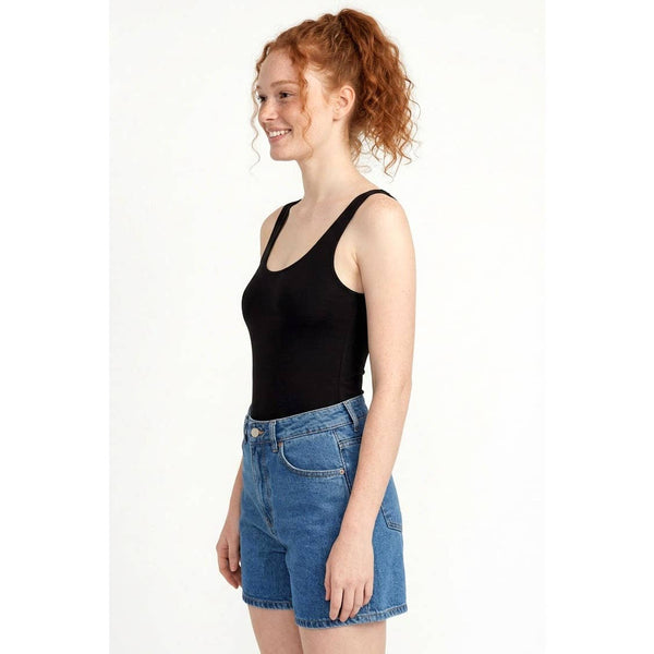Scoop Neck Tank Bodysuit