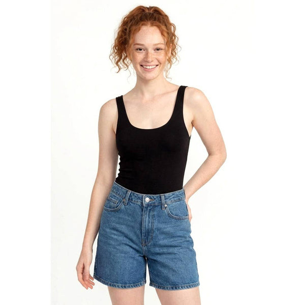 Scoop Neck Tank Bodysuit