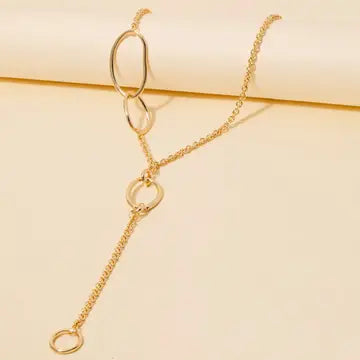 Mixed Oval Chain Link Necklace