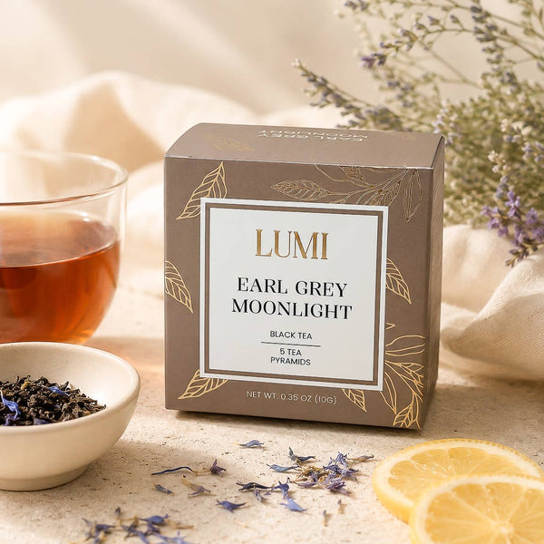 Earl Grey Moonlight Black Tea - 5 Premium Tea Bags
