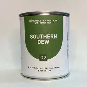 Manready Paint Can Soy Candle- Southern Dew