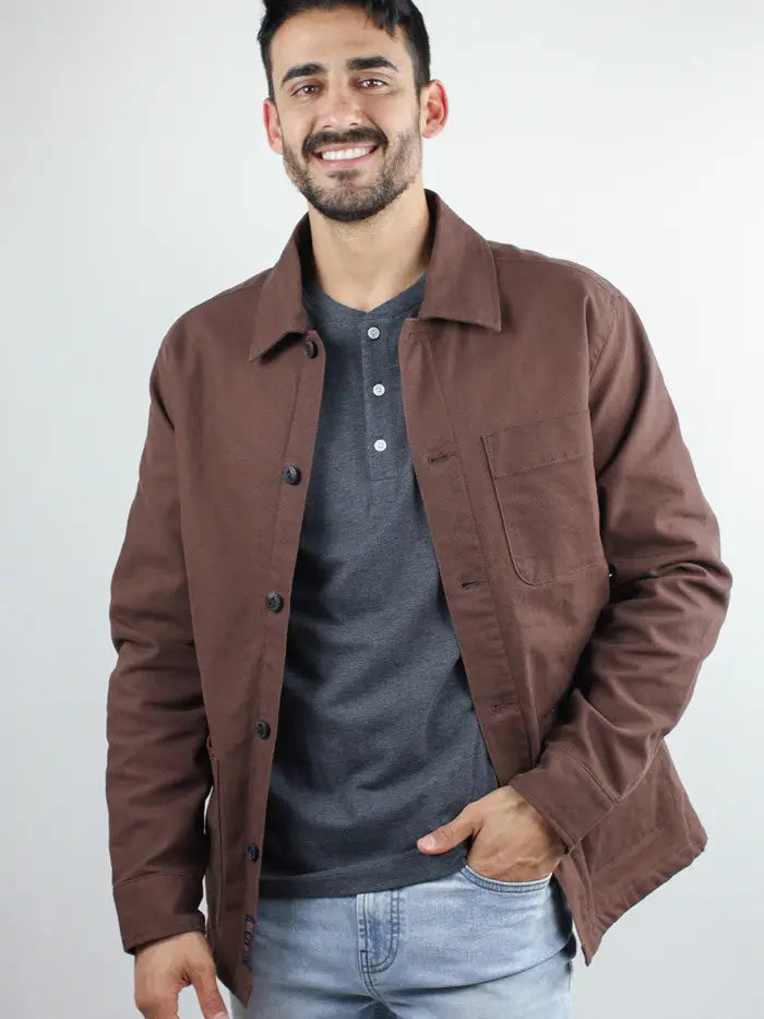 JACHS NY Stretch Canvas Chore Coat