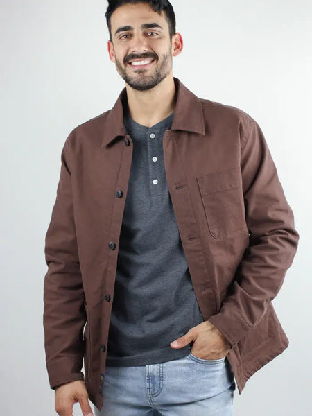 JACHS NY Stretch Canvas Chore Coat