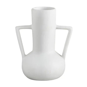 47th & Main Matte White Long Vase