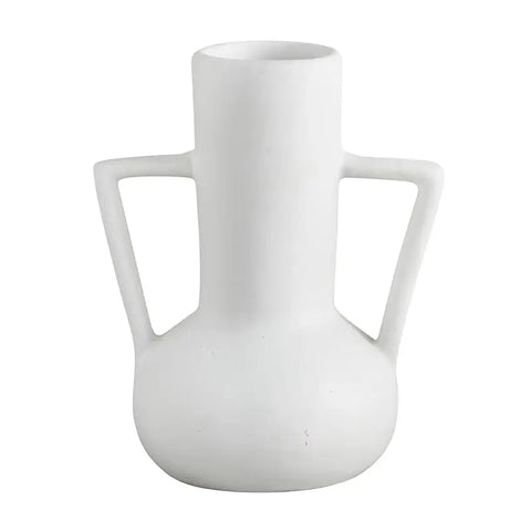47th & Main Matte White Long Vase