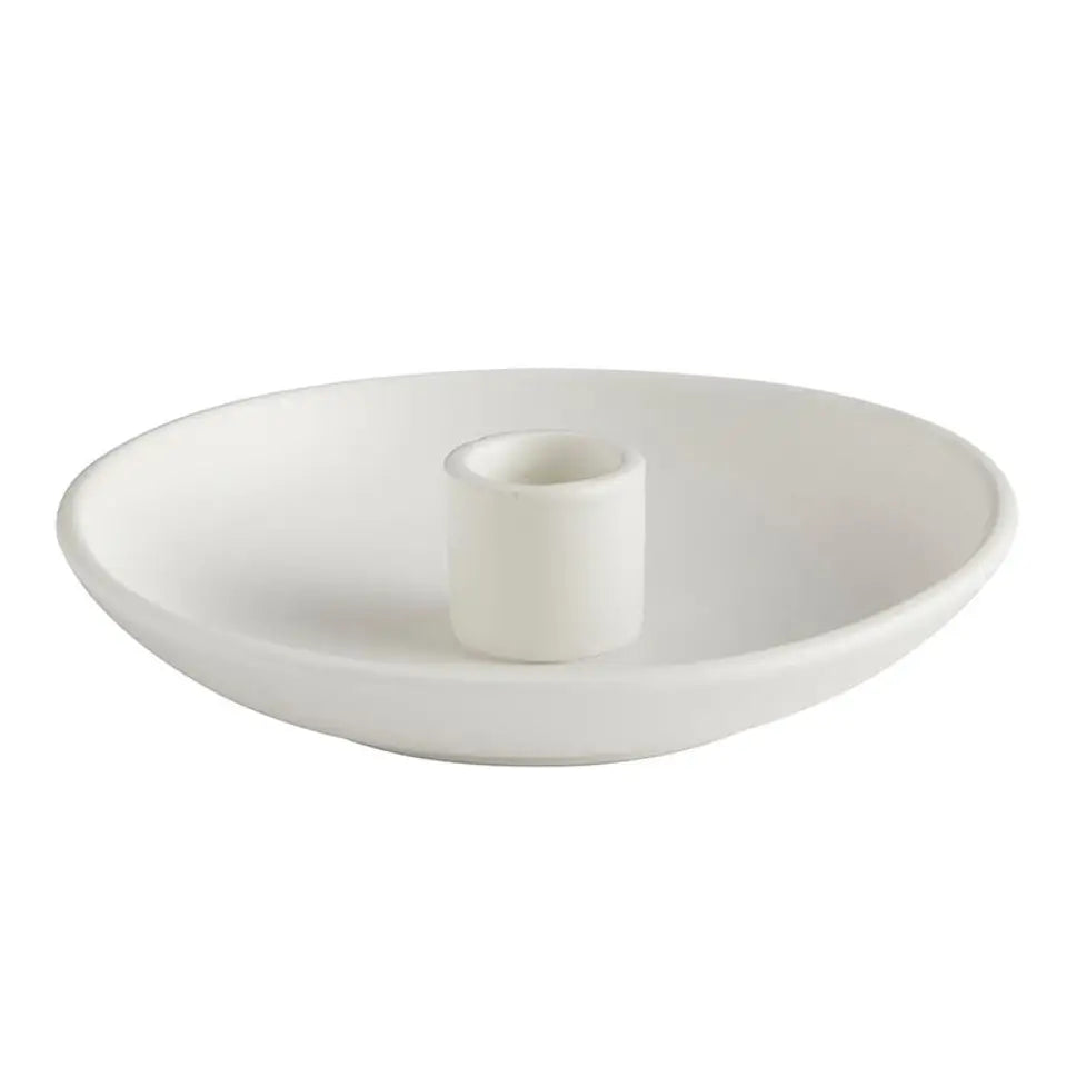 47th & Main Taper Candleholder Dish