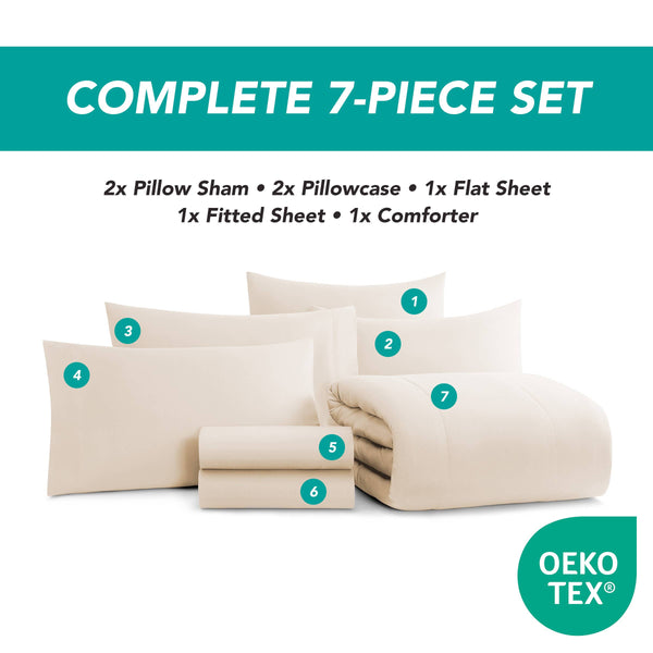 Family Essentials Bed in a Bag Comforter Set