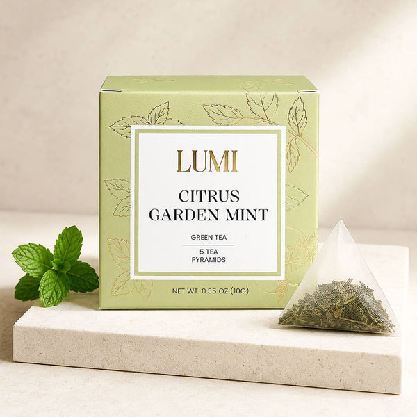 Citrus Garden Mint Green Tea - 5 Premium Tea Bags