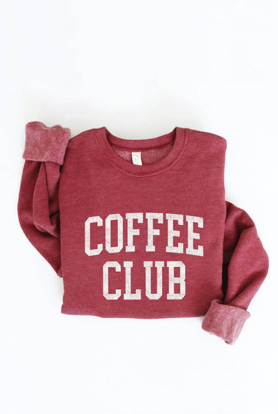 COFFEE CLUB Graphic Sweatshirt
