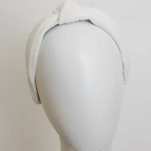Leto Wide Stripe Topknot Headband