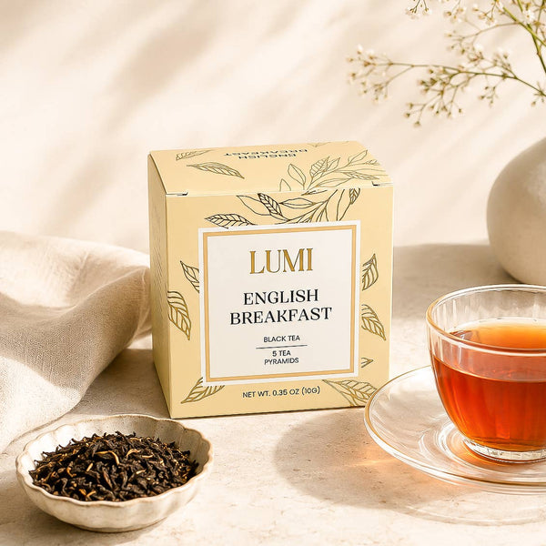 English Breakfast Black Tea - 5 Premium Tea Bags