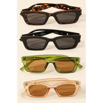 Anarchy Street Acetate Rectangle Sunglasses