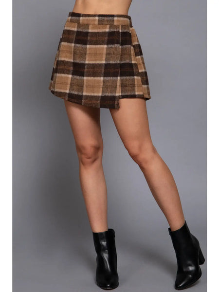 Front Wrap Skort