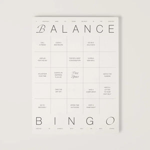 Wilde House Paper Balance Bingo Pad