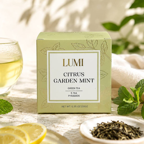 Citrus Garden Mint Green Tea - 5 Premium Tea Bags