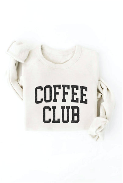 COFFEE CLUB Graphic Sweatshirt