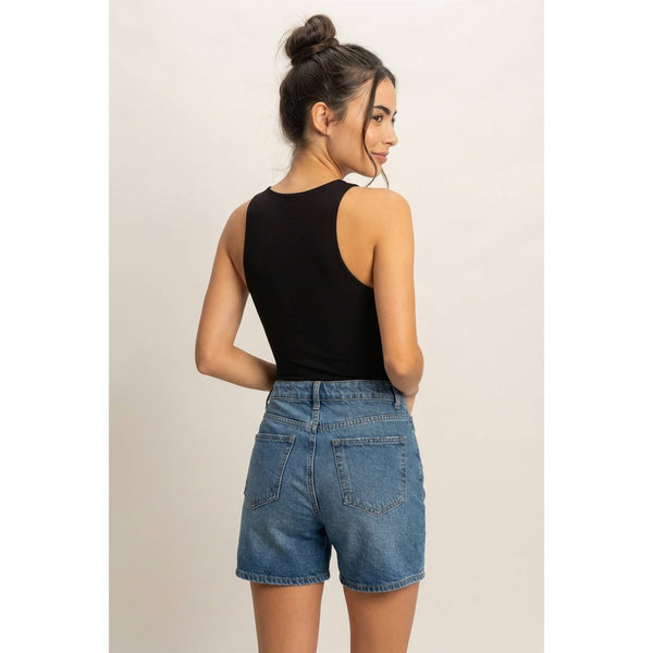 Sleeveless Tank Top Bodysuit