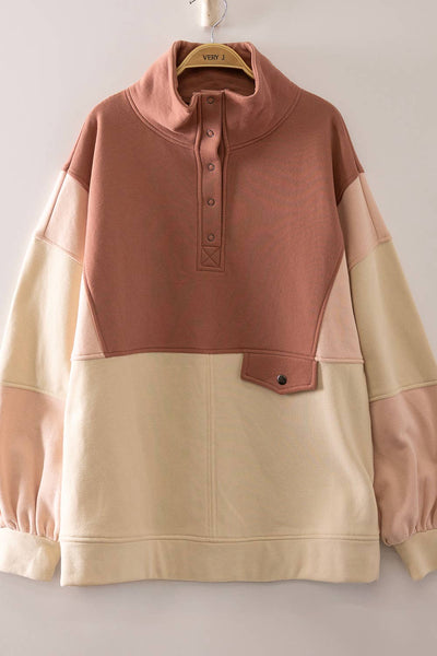 Cardi Color Block