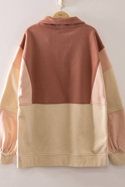 Cardi Color Block