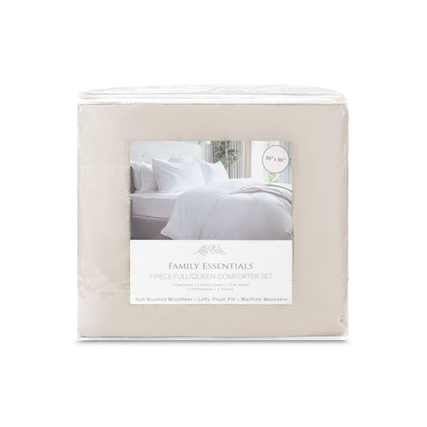 Family Essentials Bed in a Bag Comforter Set
