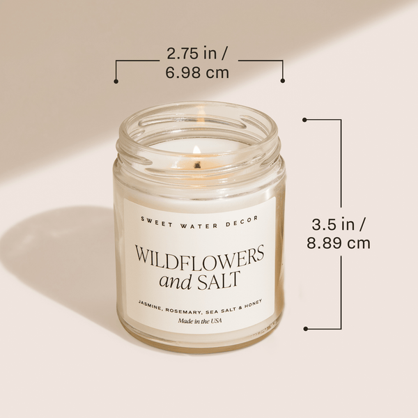 Warm and Cozy 9 oz Soy Candle - Fall Decor & Gifts