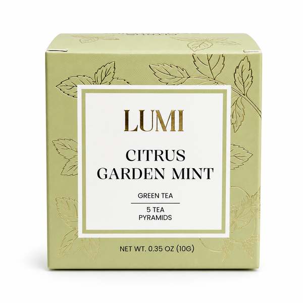 Citrus Garden Mint Green Tea - 5 Premium Tea Bags