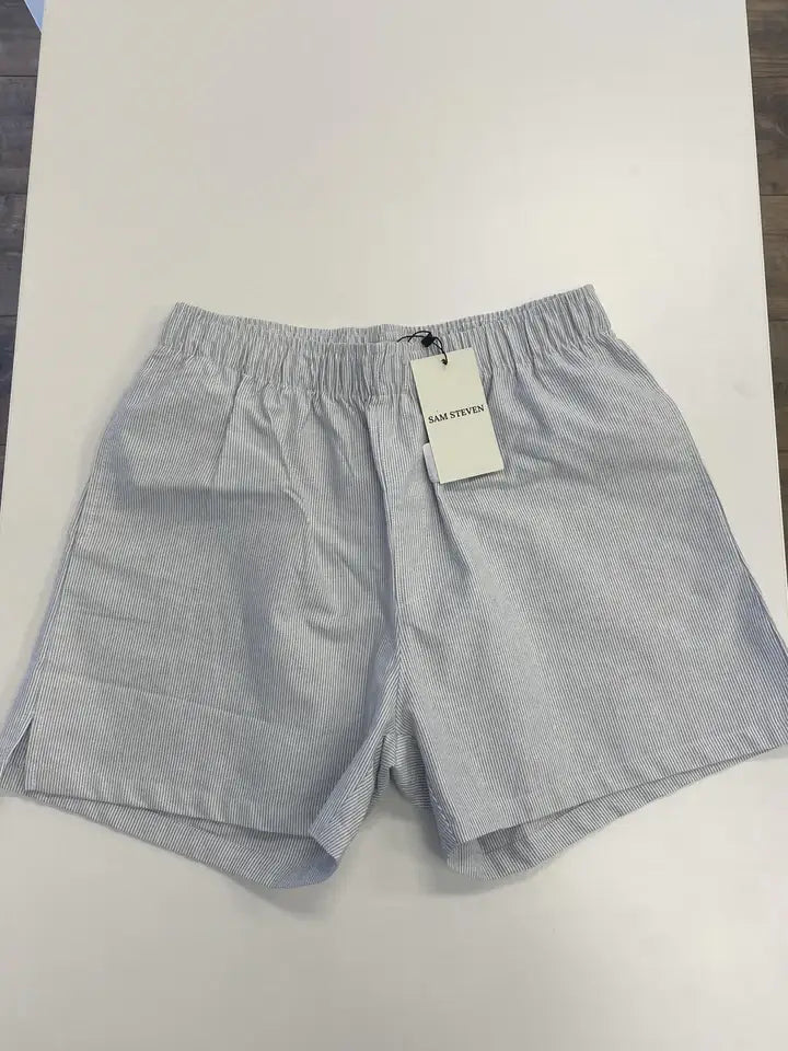Sam Steven Boxer Style Short- Pin Stripped