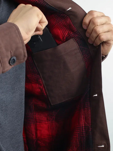 JACHS NY Stretch Canvas Chore Coat