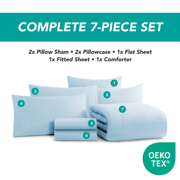 Family Essentials Bed in a Bag Comforter Set