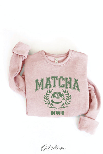 MATCHA CLUB Graphic Sweatshirt